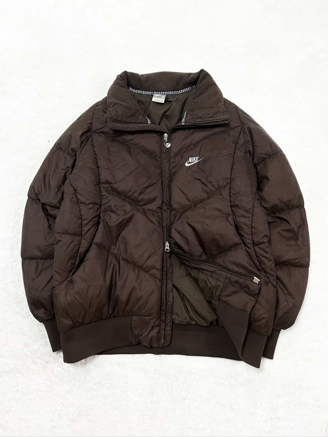 나이키 초코 브라운 투웨이 덕다운패딩 상품이미지6