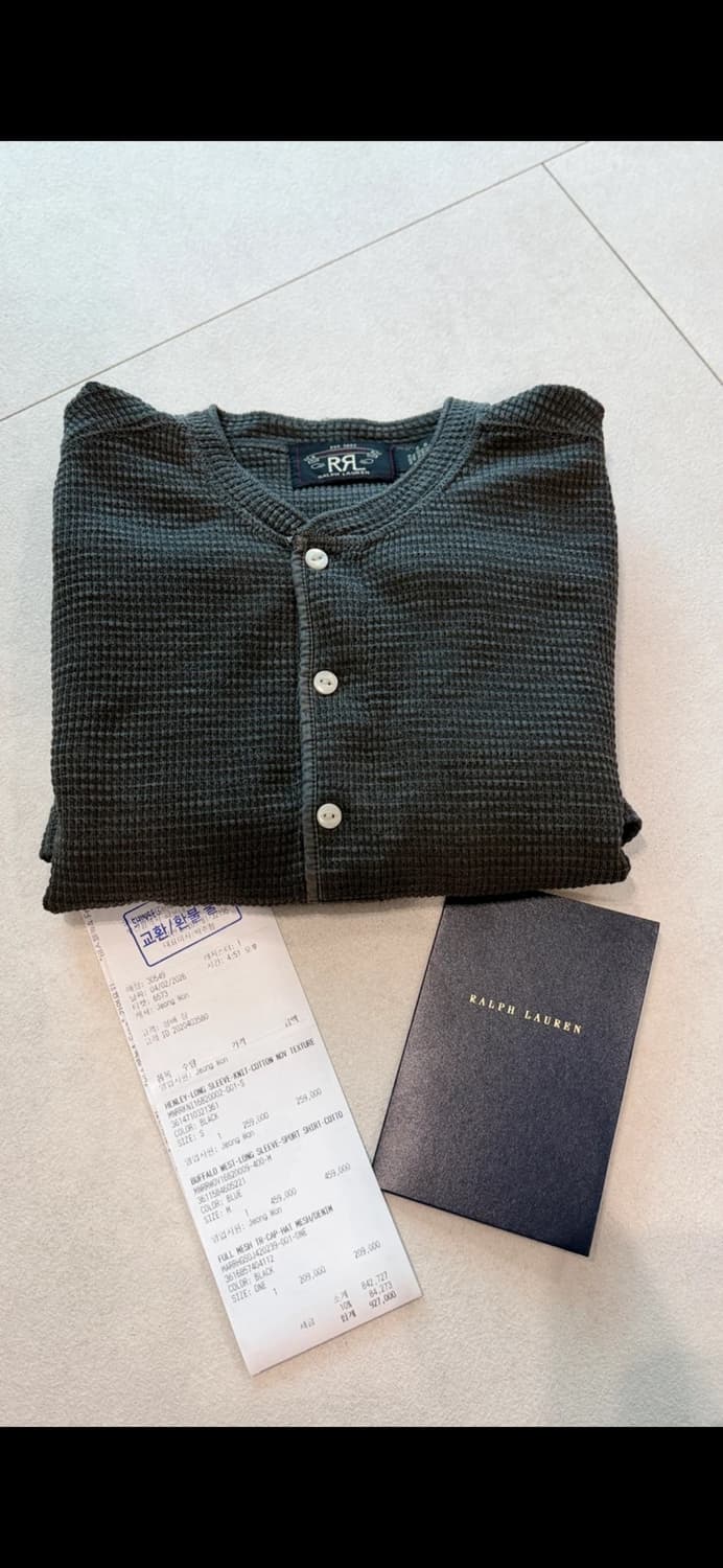 rrl 헨리넥 셔츠 상품이미지6