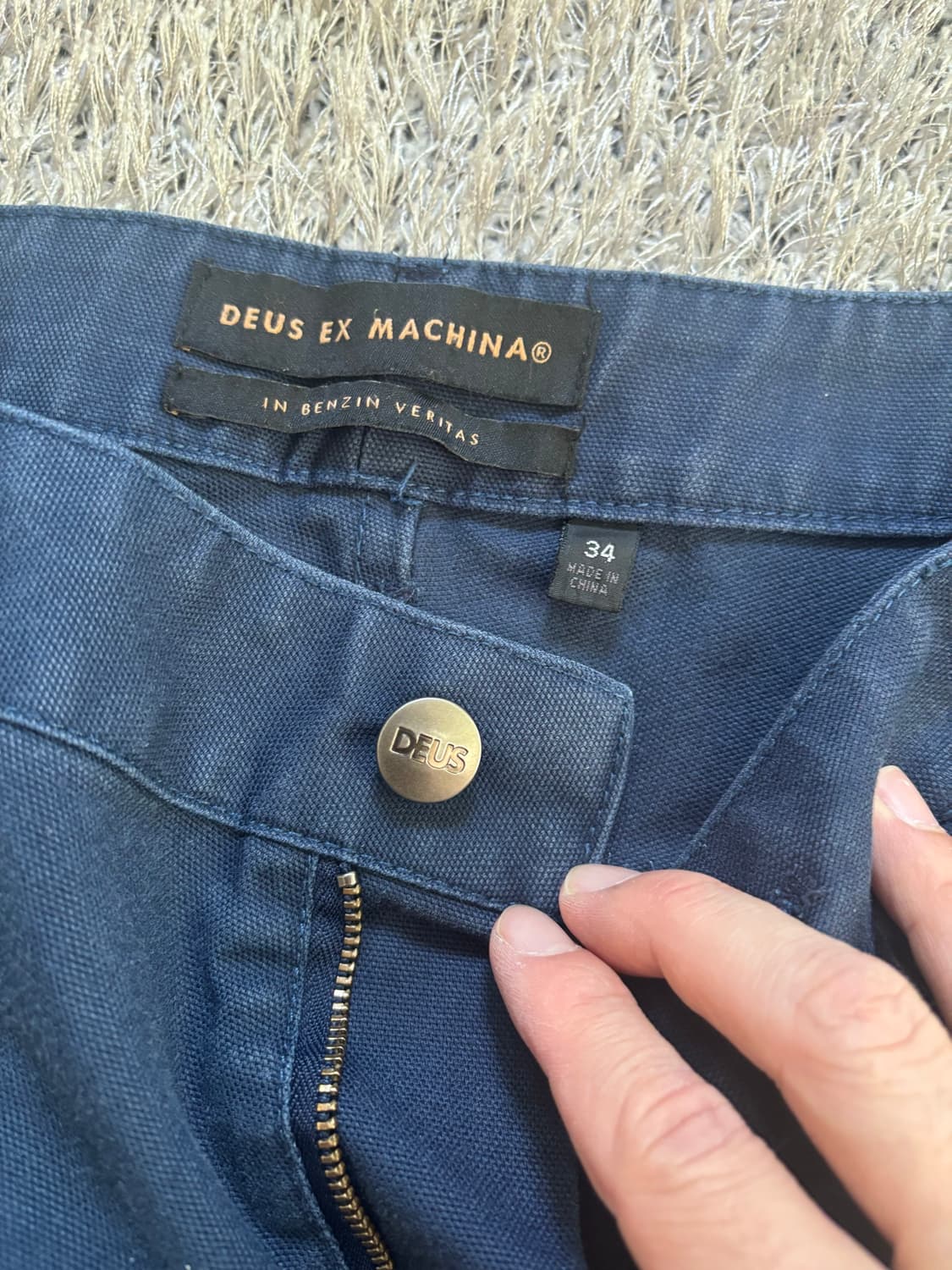 DEUS EX MACHINA 바지 BENZIN VERITAS 사이즈 34 상품이미지4