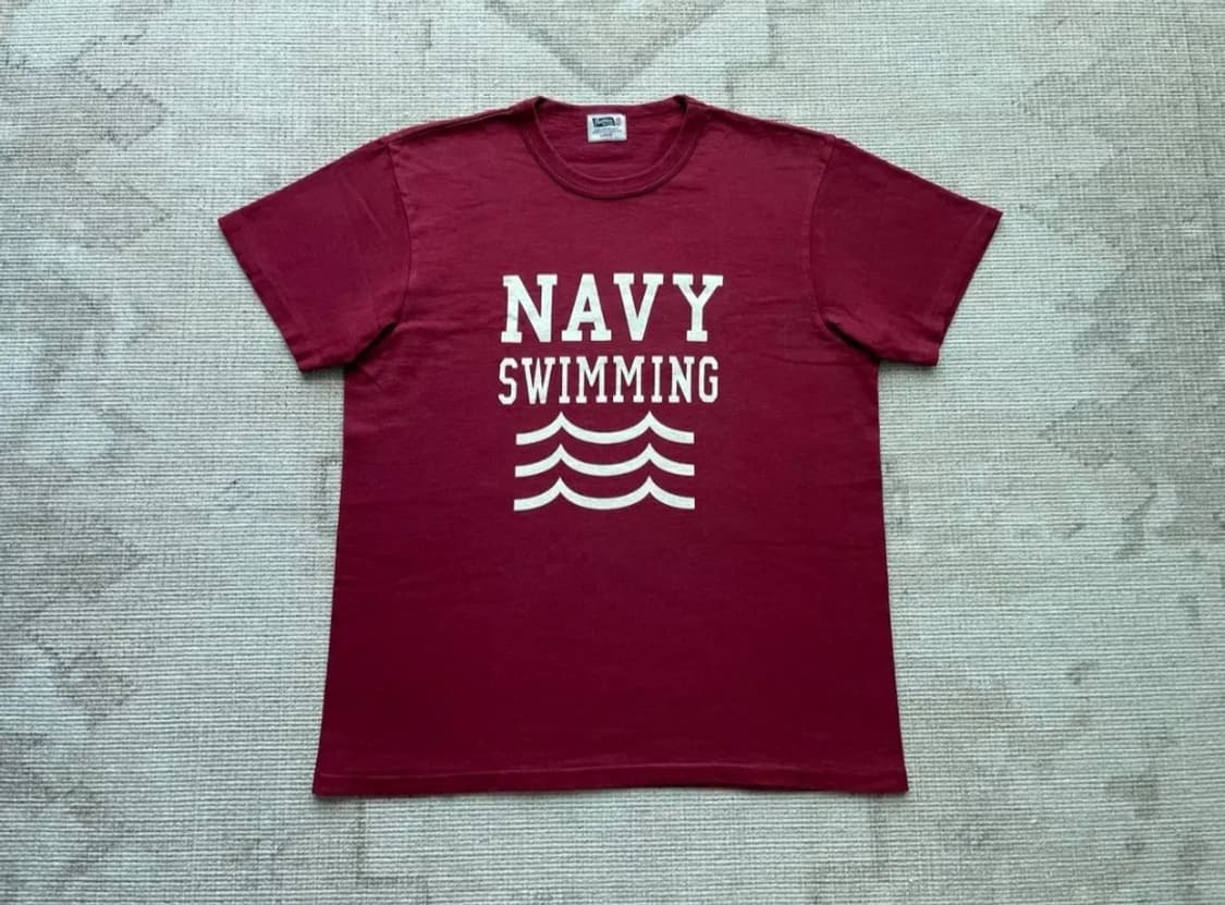 페로우즈 Navy Swimming 티셔츠 L사이즈 상품이미지1