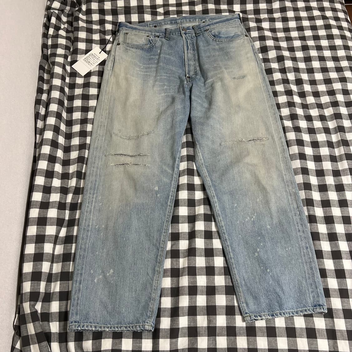 아프레쎄 25ss no.37 블리치 데님 34x32 상품이미지3