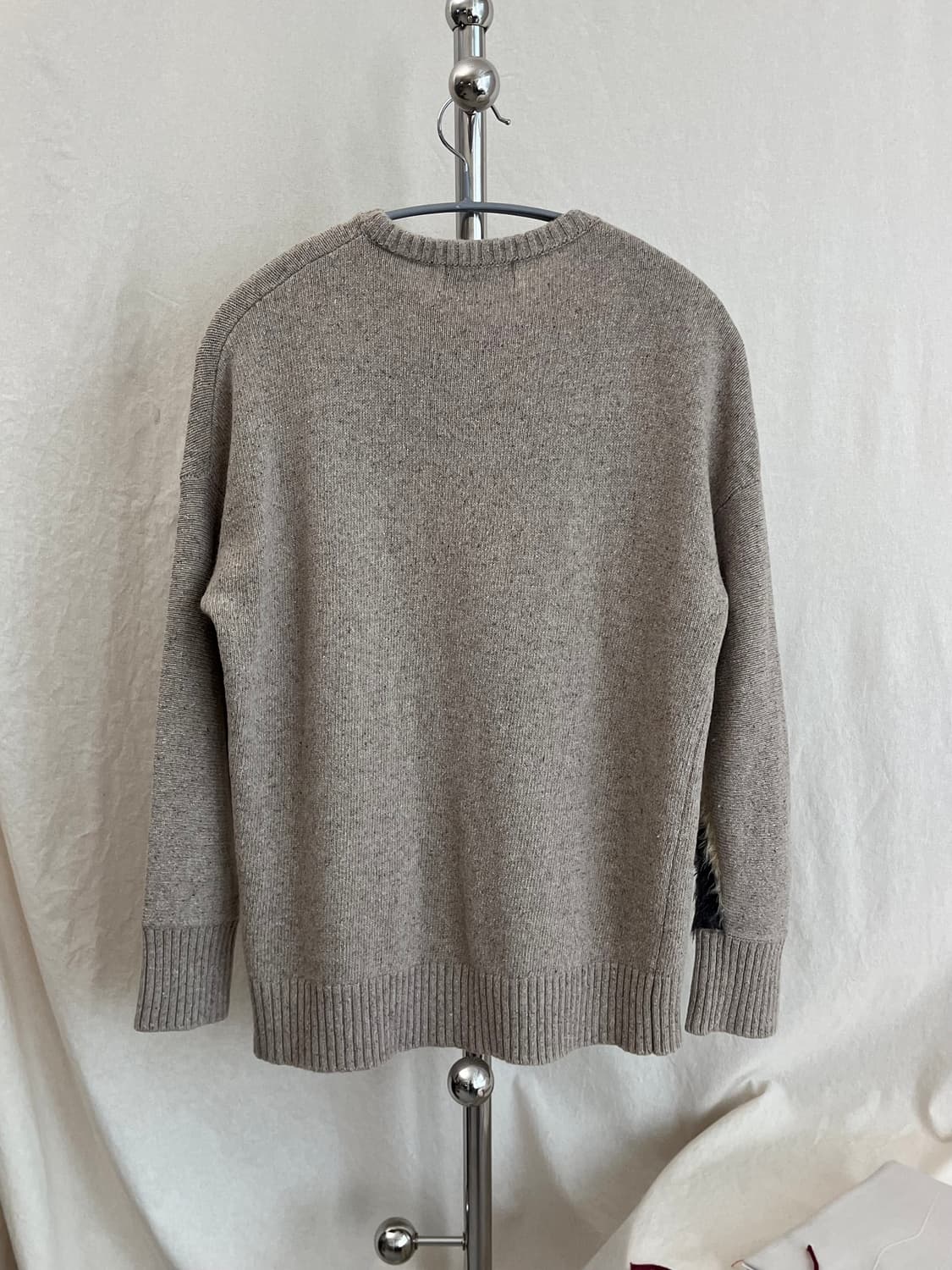 Morabito Blanc Fur Sweater 상품이미지7