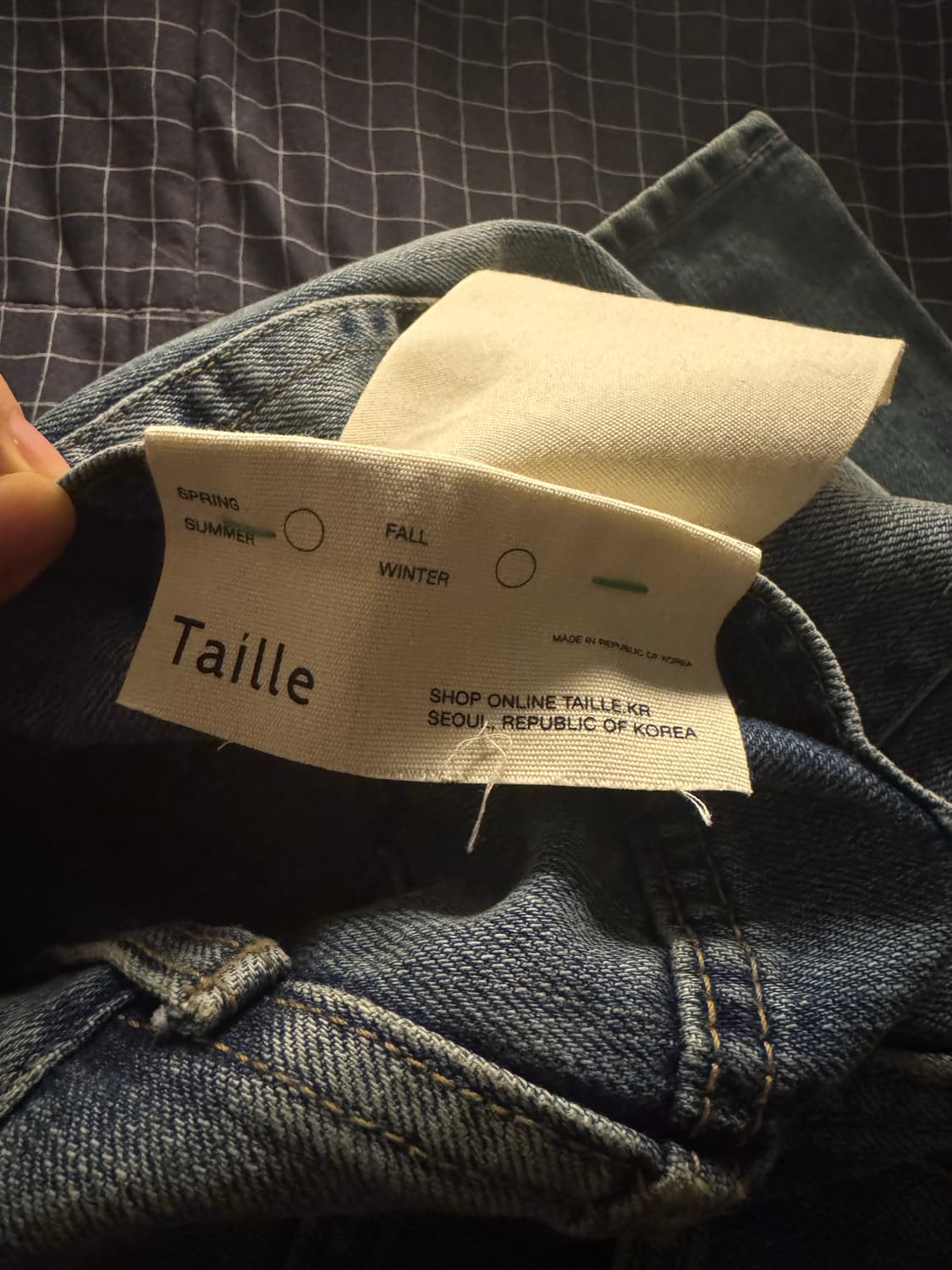 타일레 BOIL WASH 부츠컷 데님 팬츠 상품이미지3