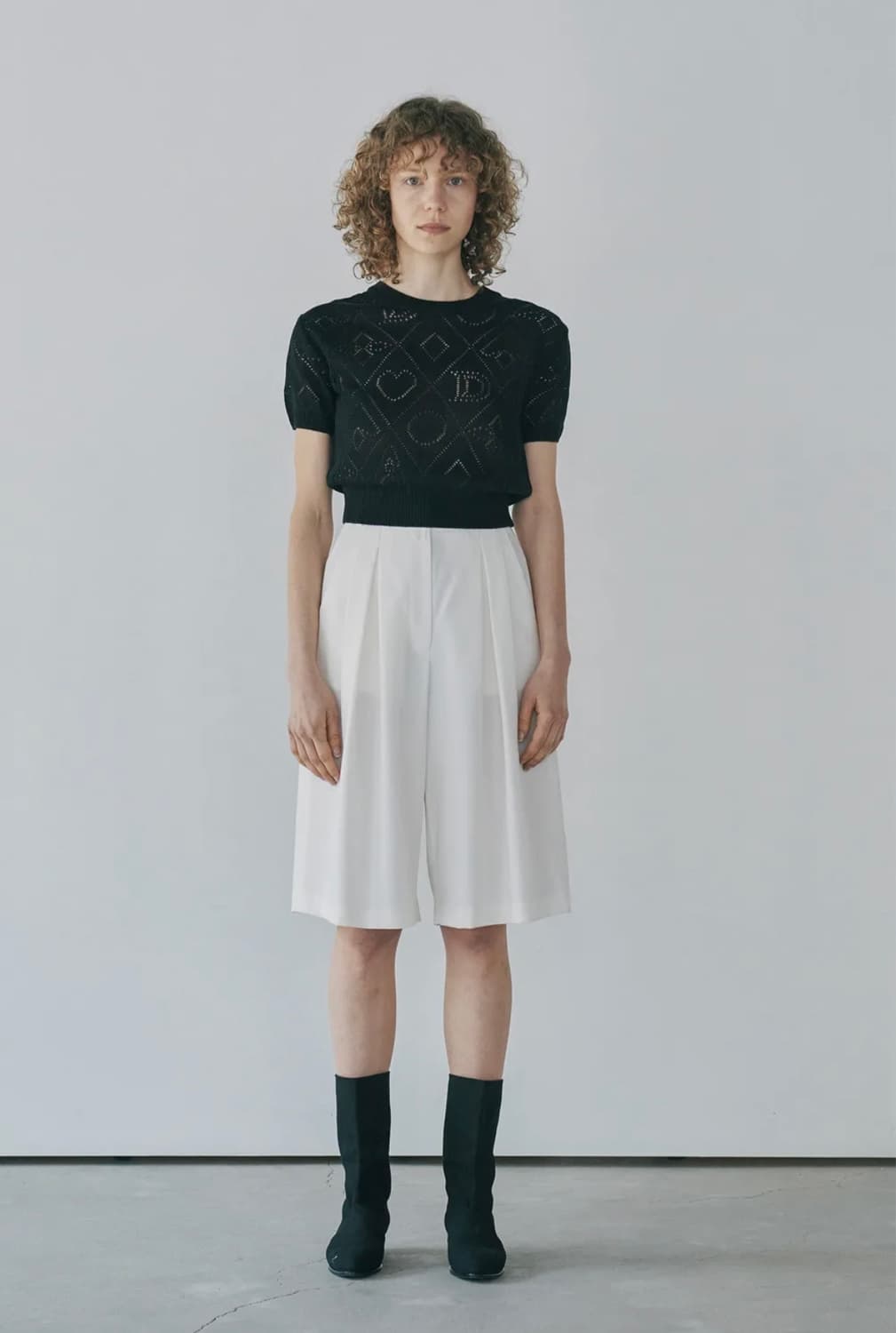 🤍DIAGONAL 와이드 버뮤다 팬츠 상품이미지2