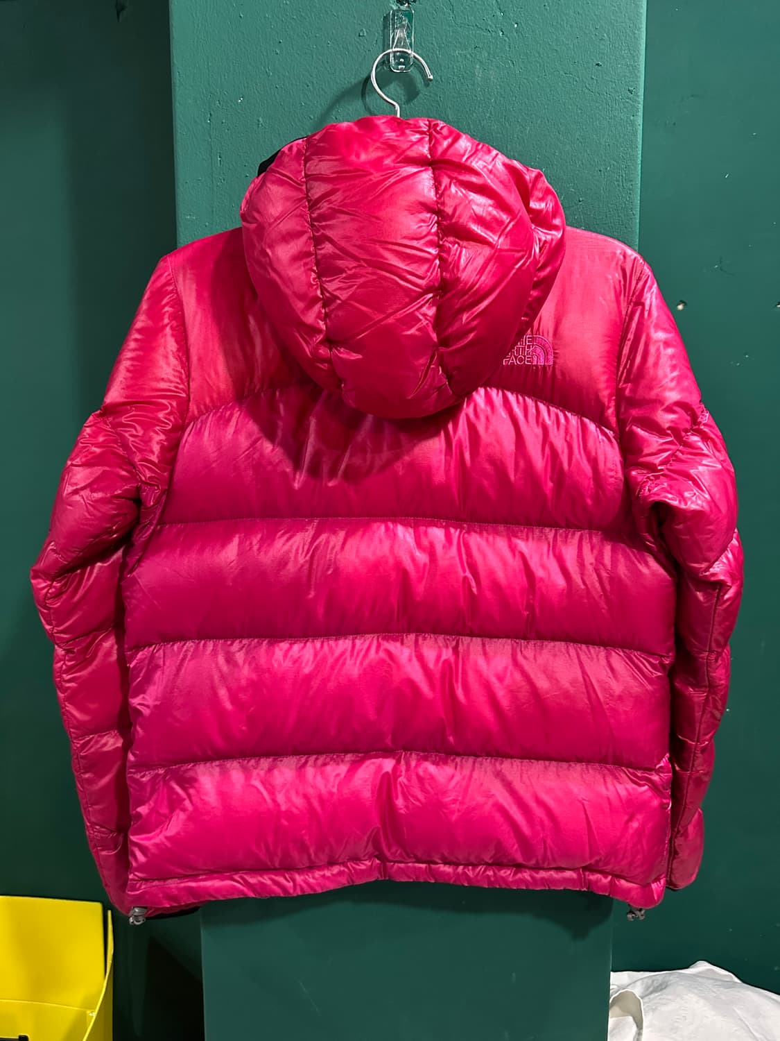 노스페이스 일본판 경량패딩 핑크L 상품이미지3
