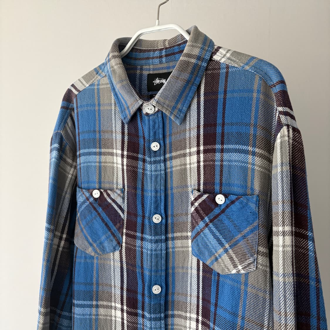  ▫️Stussy Check Shirts 상품이미지4