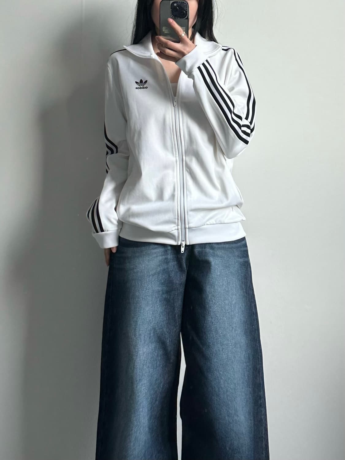 아디다스 베켄바우어 사이드라인 화이트 져지 상품이미지1