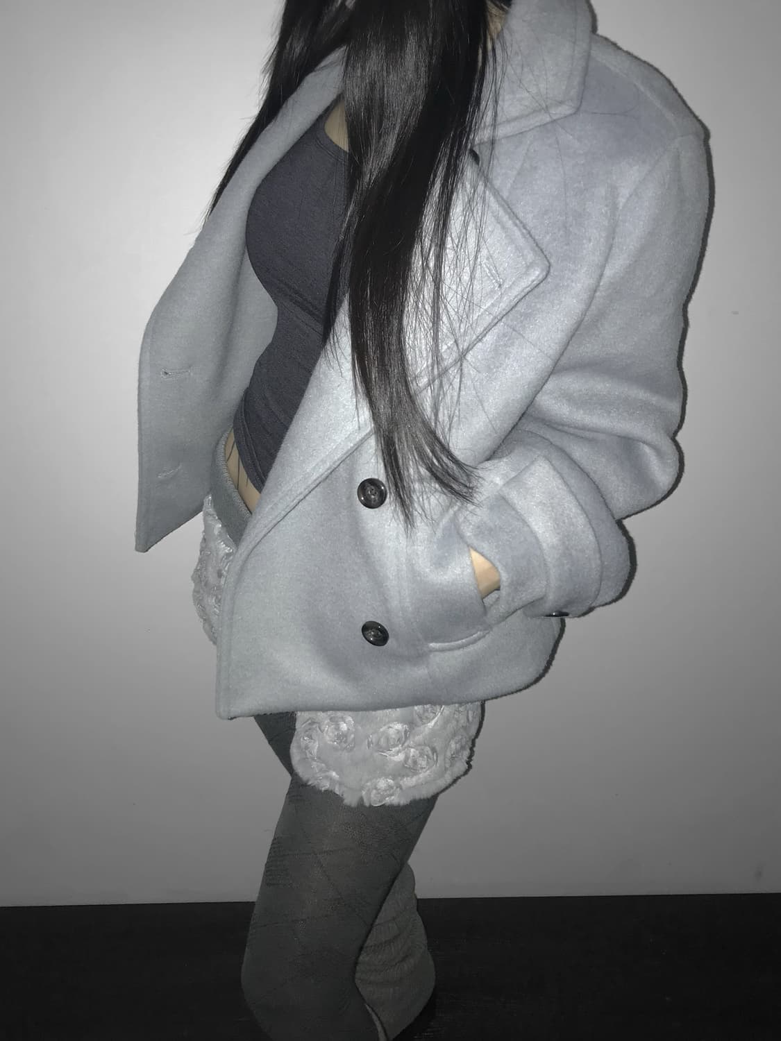 디에어타운 cloven wool double overcoat 상품이미지4