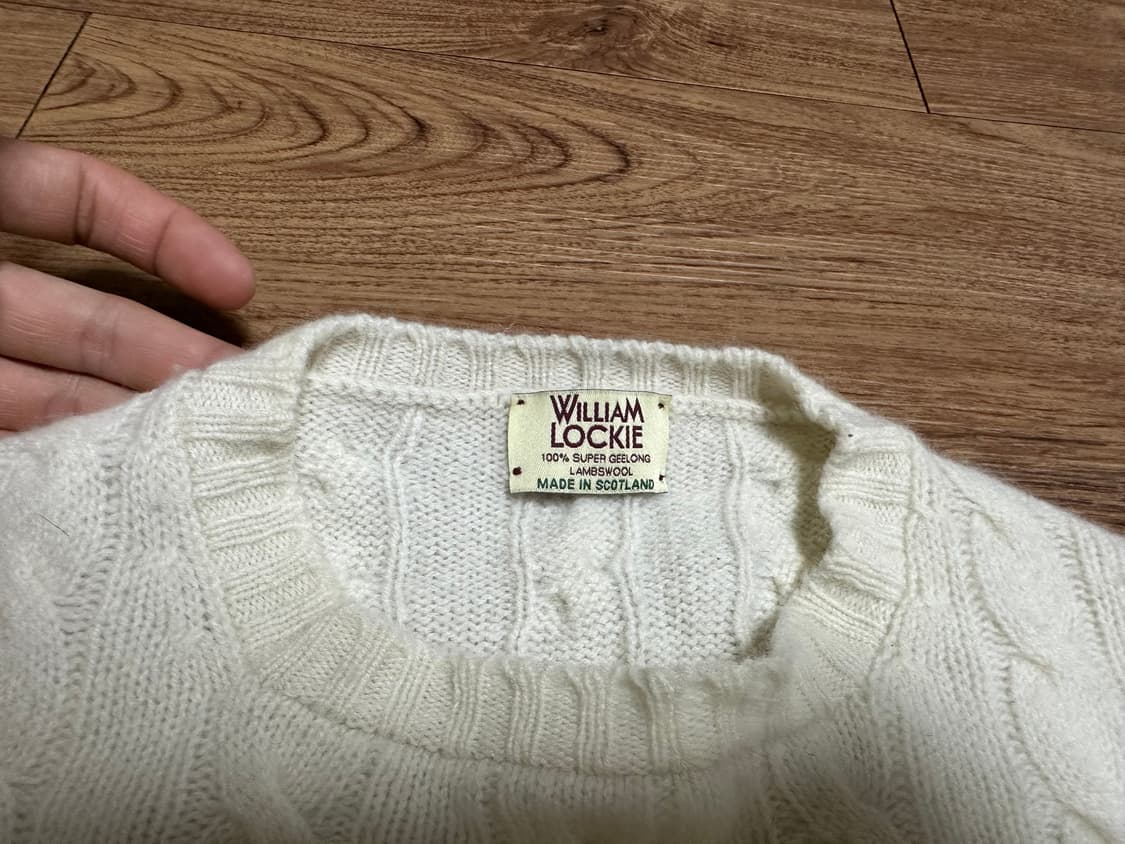 윌리엄로키 케이블 니트 상품이미지3