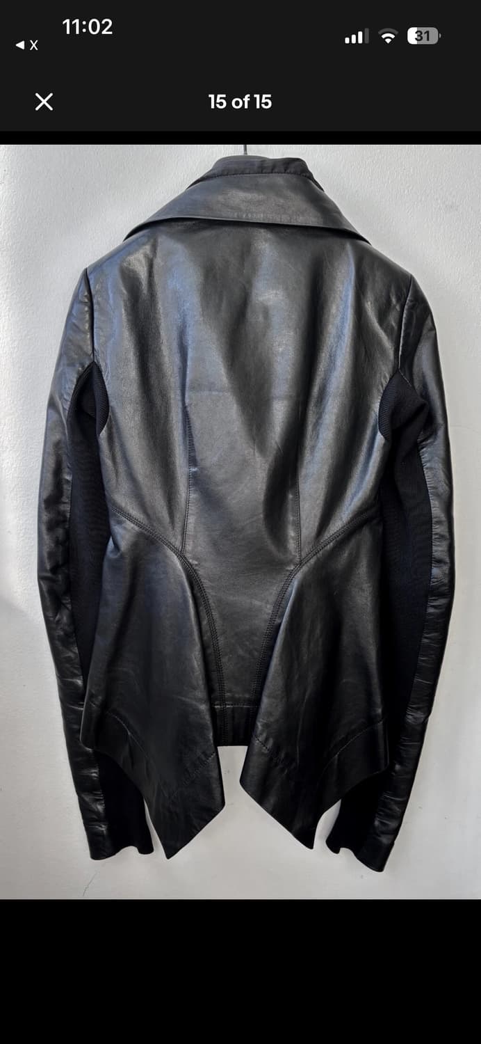 릭 오웬스 레더 자켓 구매합니다 상품이미지9
