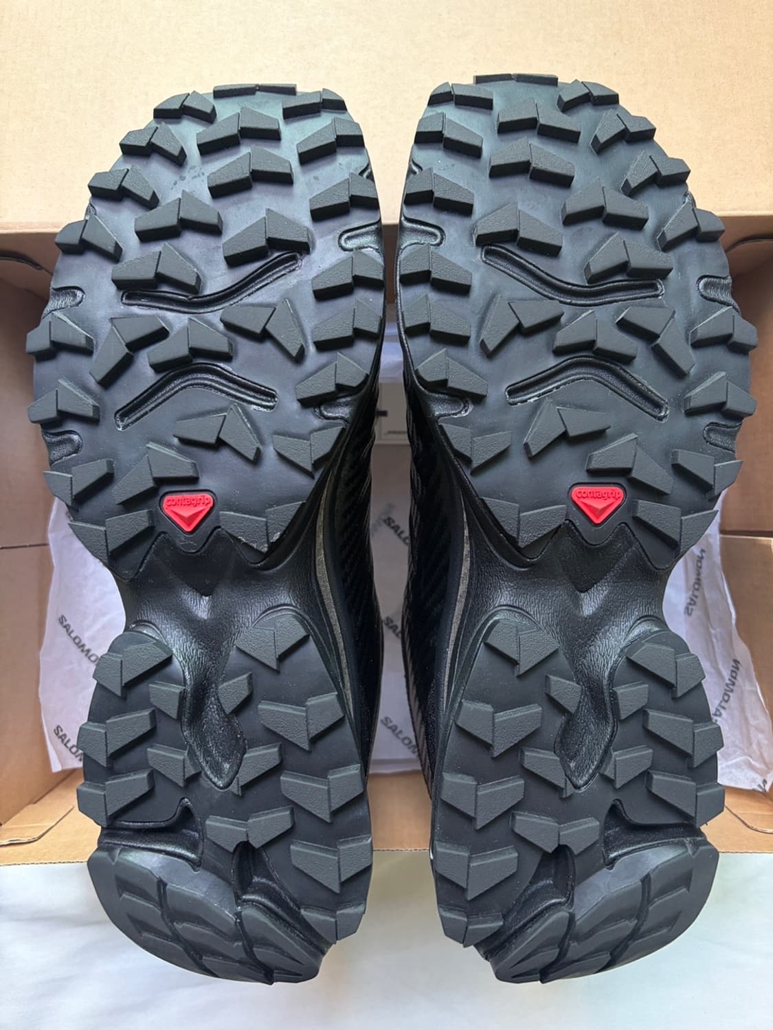 살로몬 x MM6 메종 마르지엘라 XT-4 뮬 블랙 Salomon x M 상품이미지10