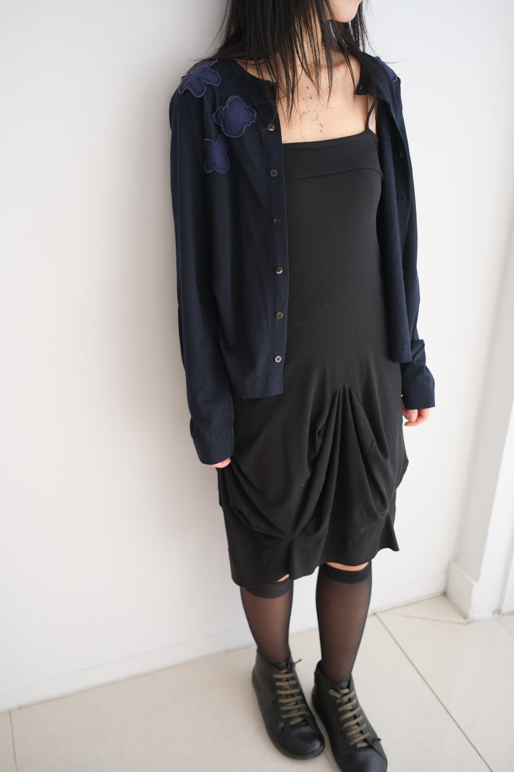 Volume drape dress 상품이미지2