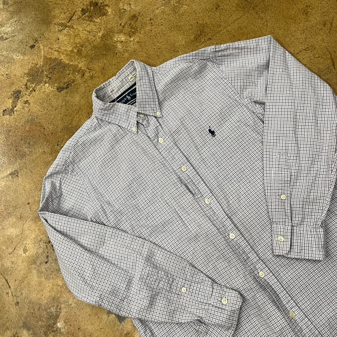 [정품/L] 폴로 랄프로렌 체크 셔츠 남방 b18 상품이미지1