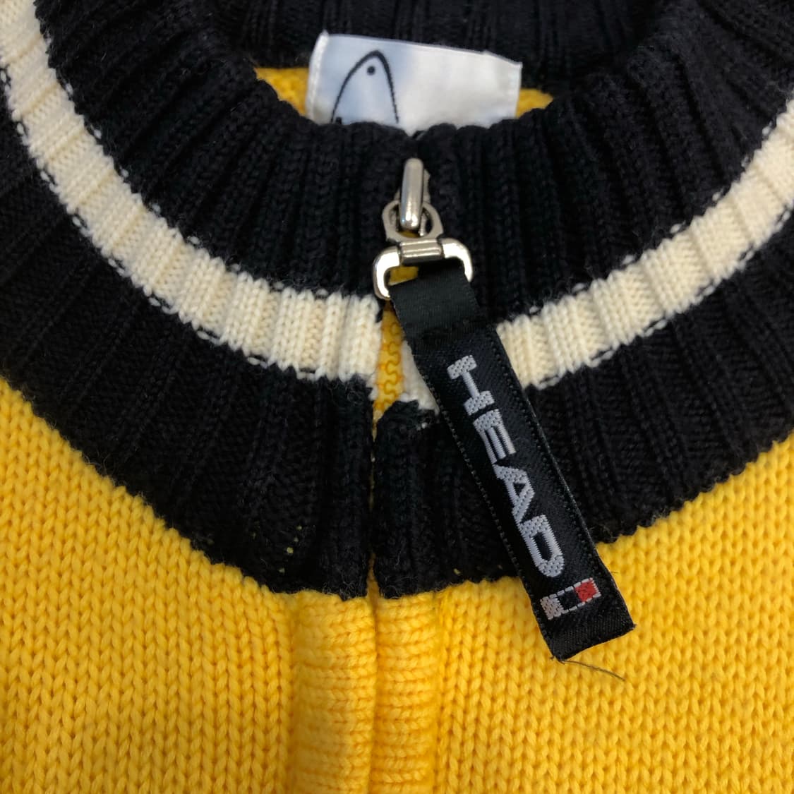 헤드 빈티지 울 니트 집업 자켓 상품이미지3