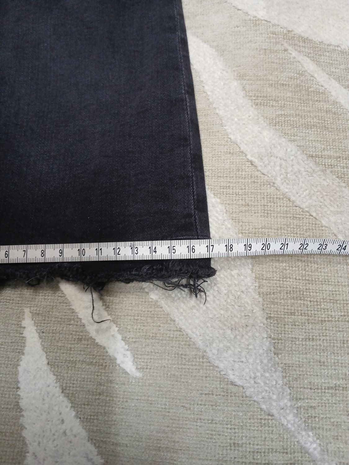 에이지 진 더 조디 크롭 블랙진  ag- ed denim 상품이미지8