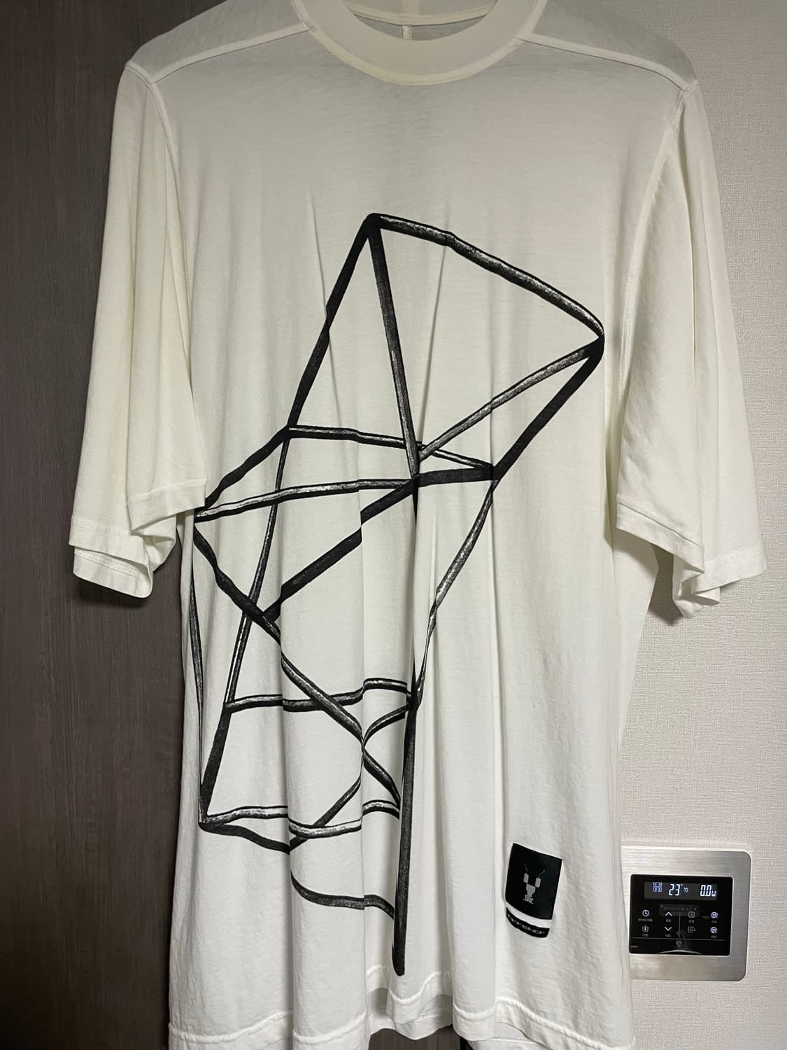 릭오웬스 남성 오버핏 티셔츠 상품이미지1