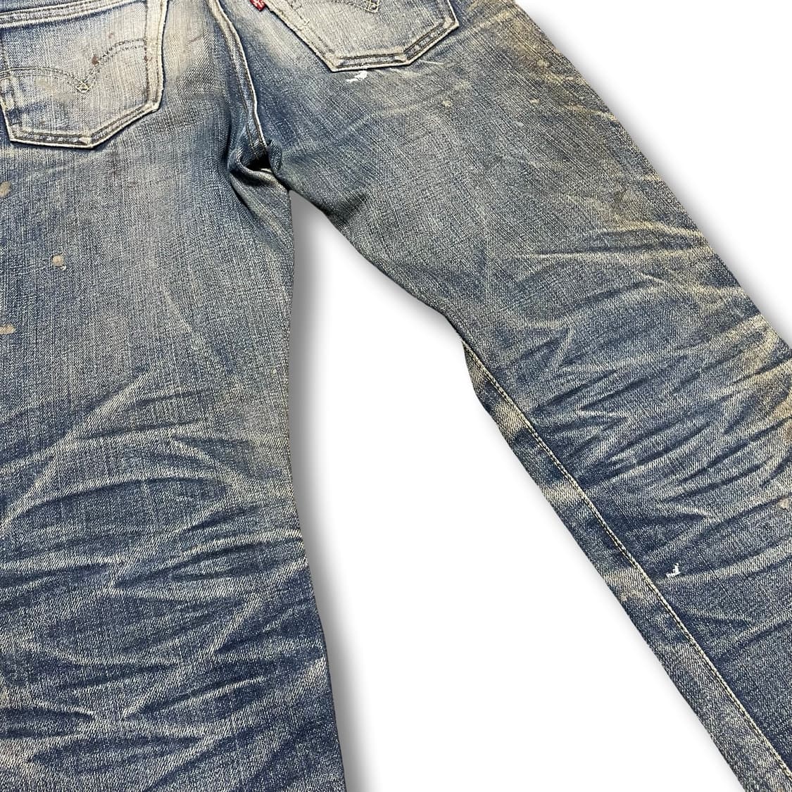 [28] 리바이스501xx USA 빅E 데미지 빈티지 데님팬츠 상품이미지7