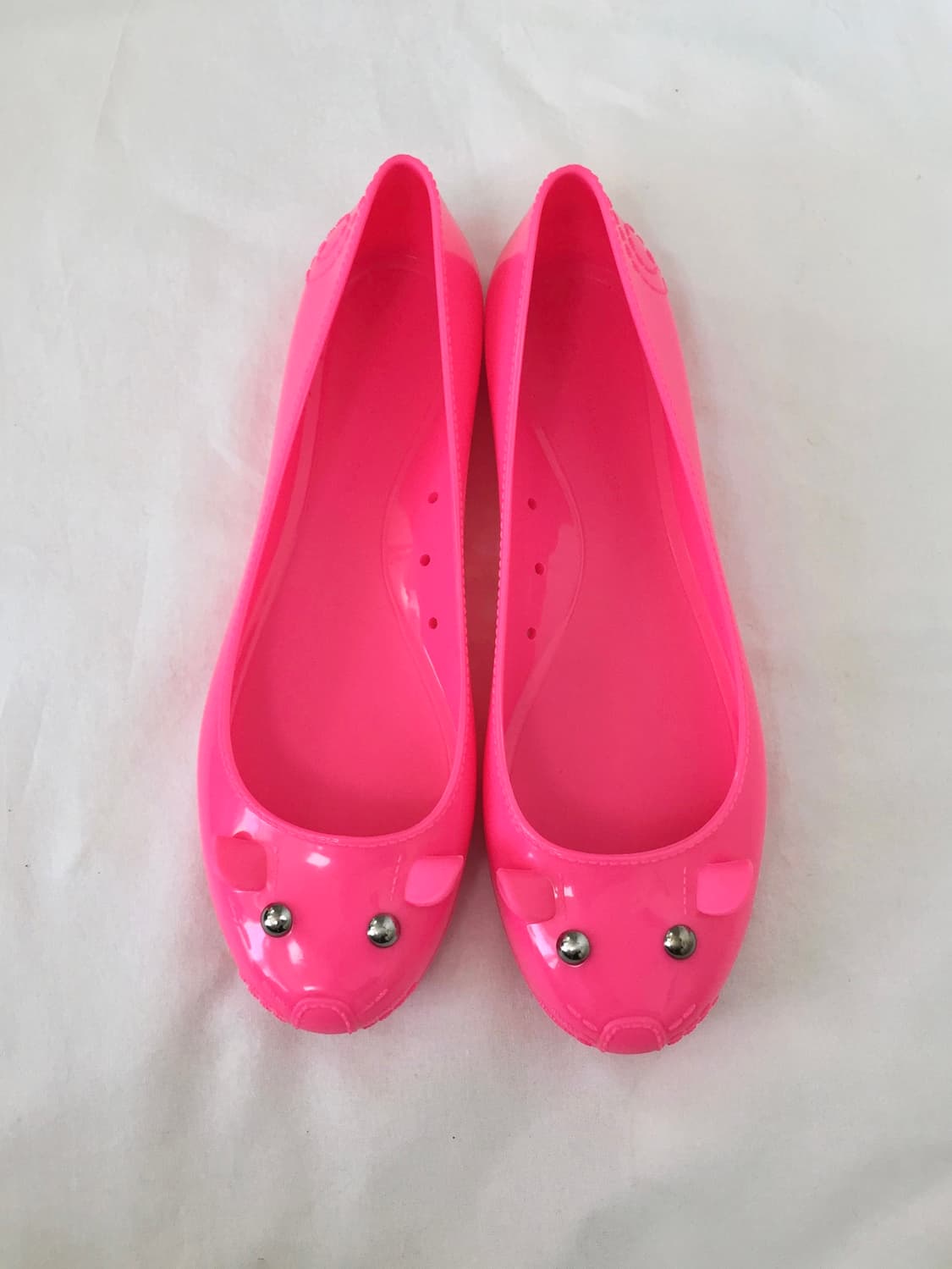 Marcjacobs Jelly Pink rat flat shoes 상품이미지3
