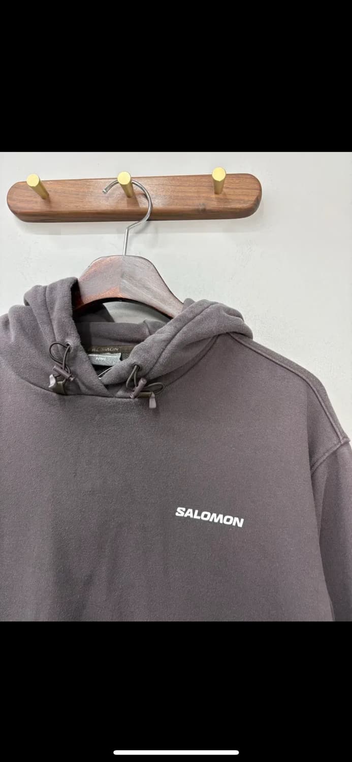 살로몬컴포트 후드 다크브라운 H1295 상품이미지3