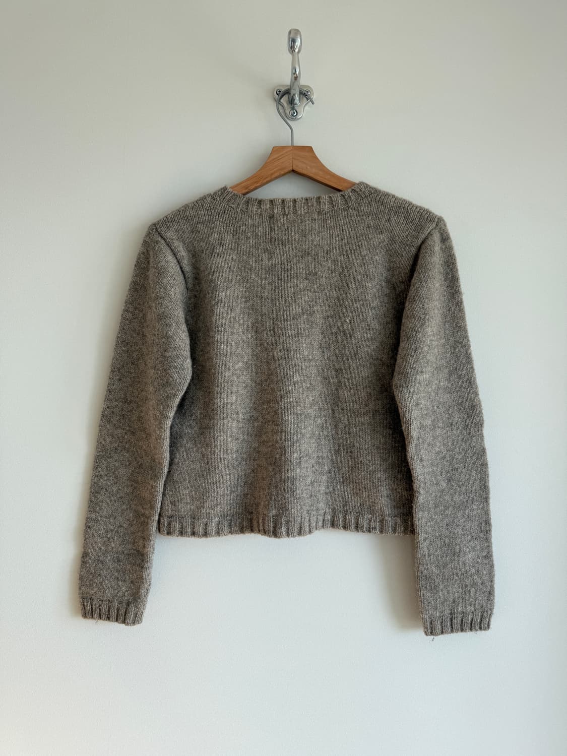 Pre owned 울 가디건 상품이미지5