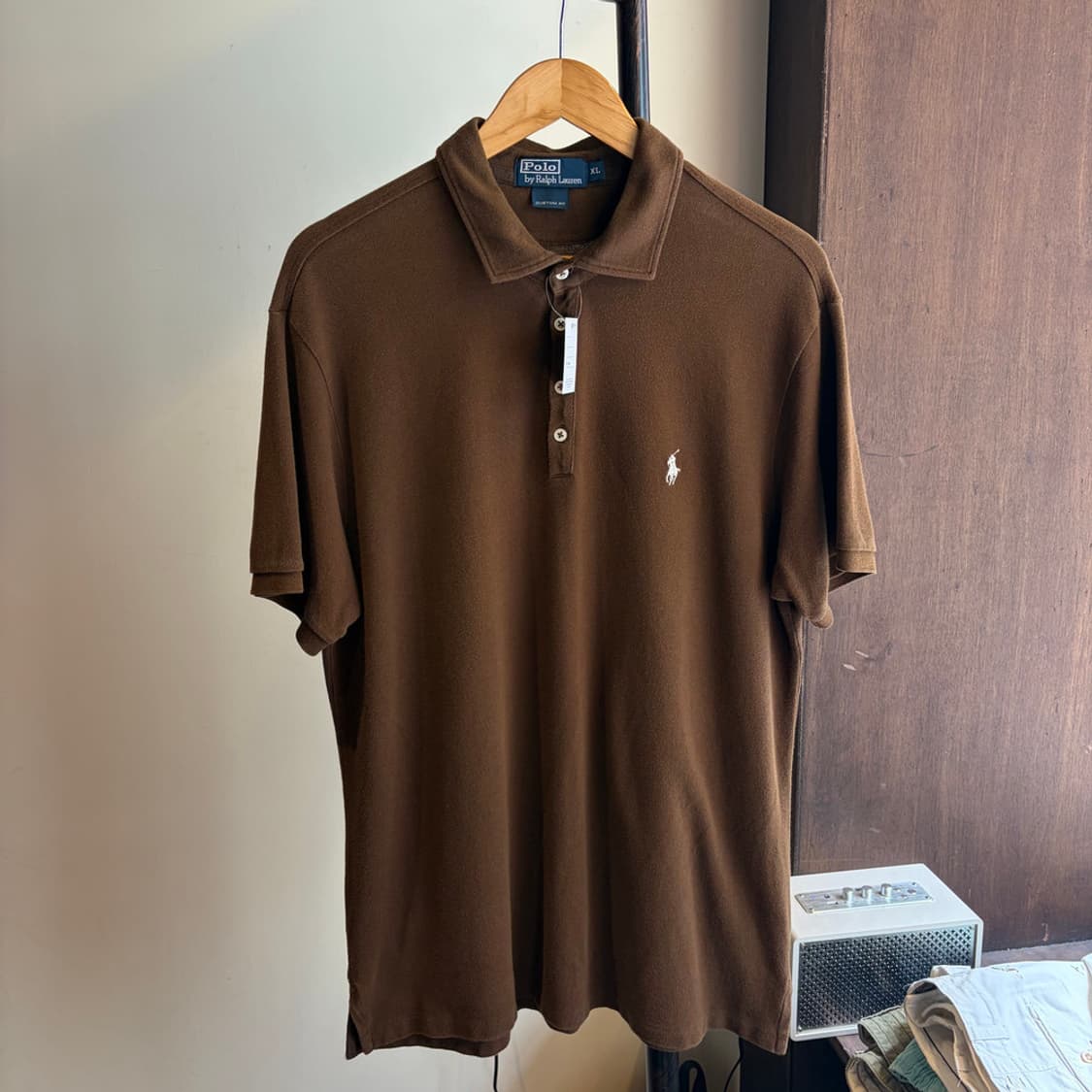 16776 - 폴로 랄프로렌 브라운 반팔 카라티 상품이미지2