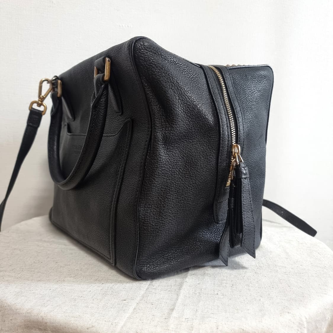 니나리치 컬렉션 천연가죽 스터드 토트백 숄더백 핸드백 가방 /구매가86만 상품이미지10