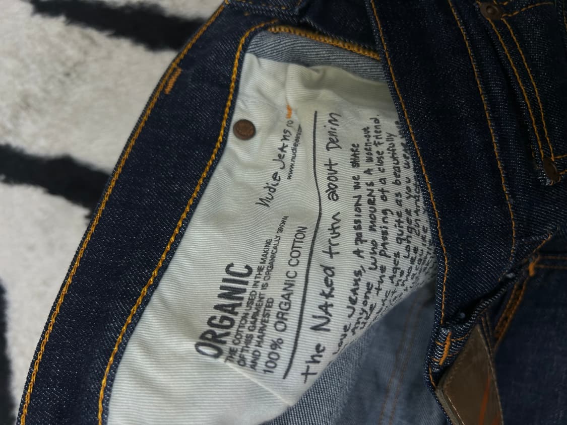 [31]누디진 롱존 데님팬츠/진청/스판 상품이미지4