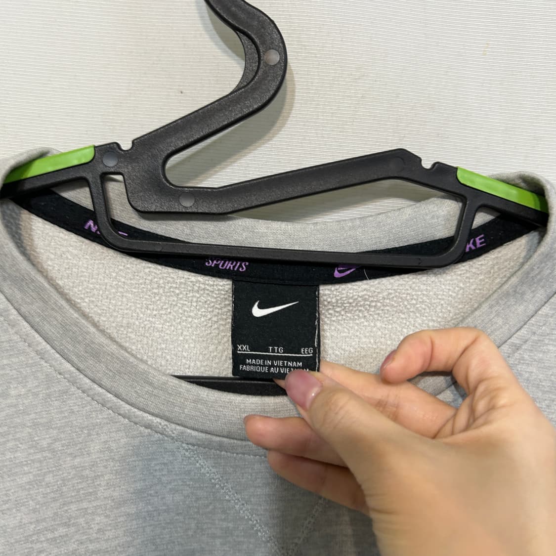 나이키 남성 기모 맨투맨 110 상품이미지2