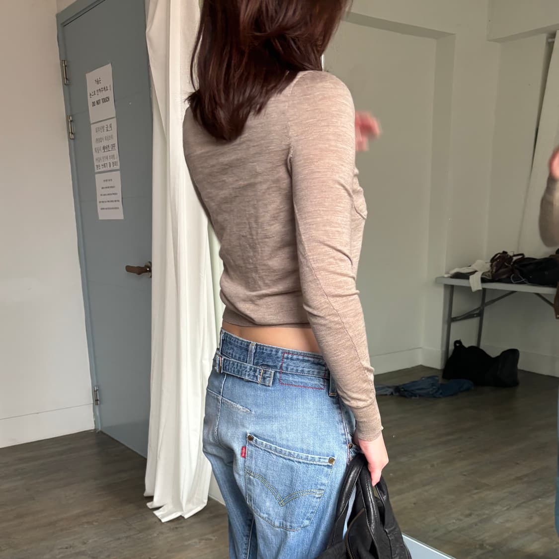 Vanessa Bruno 바네사브루노 크롭 니트 가디건 상품이미지6