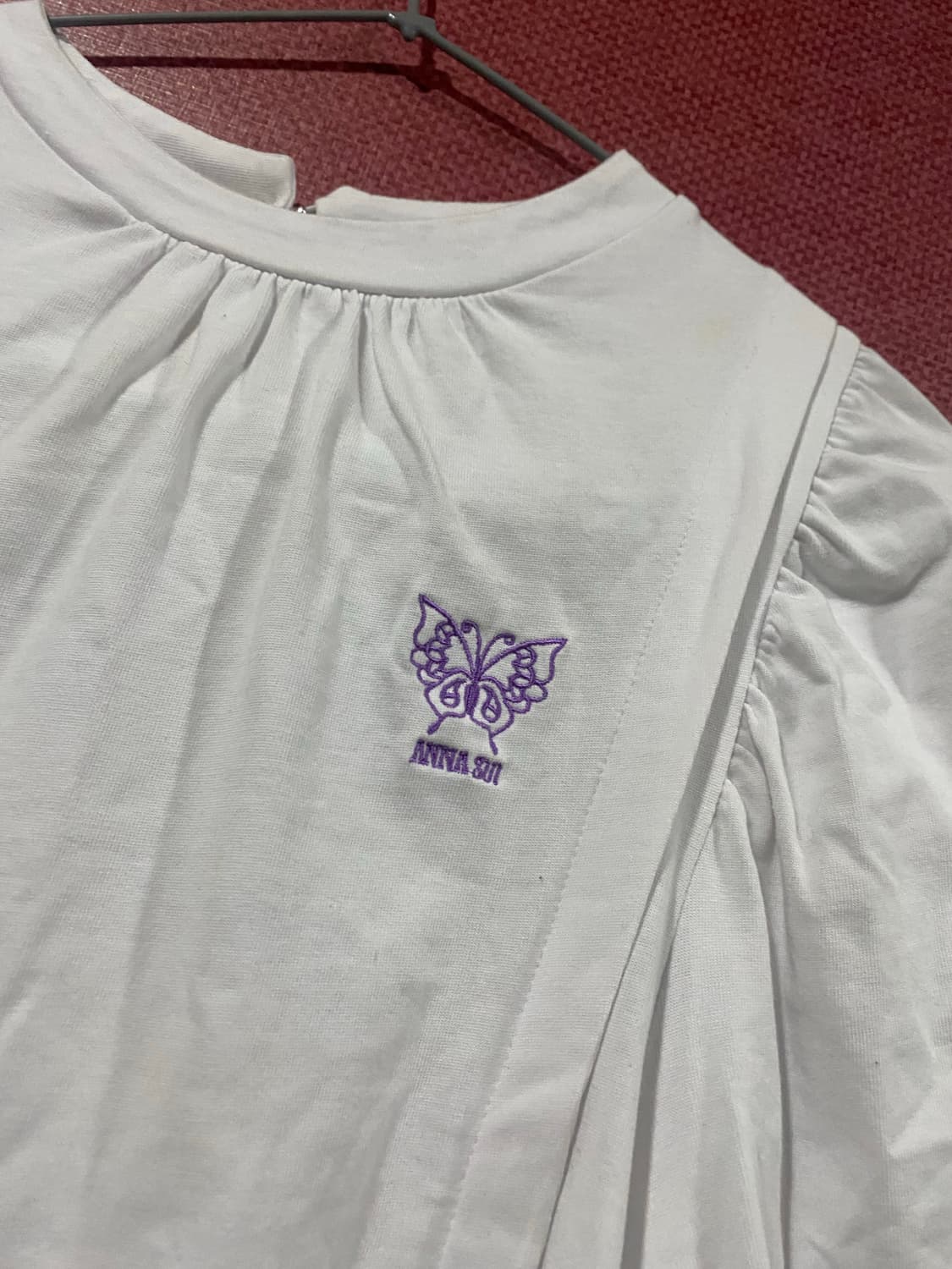 안나수이 화이트 퍼프 블라우스 95 상품이미지2