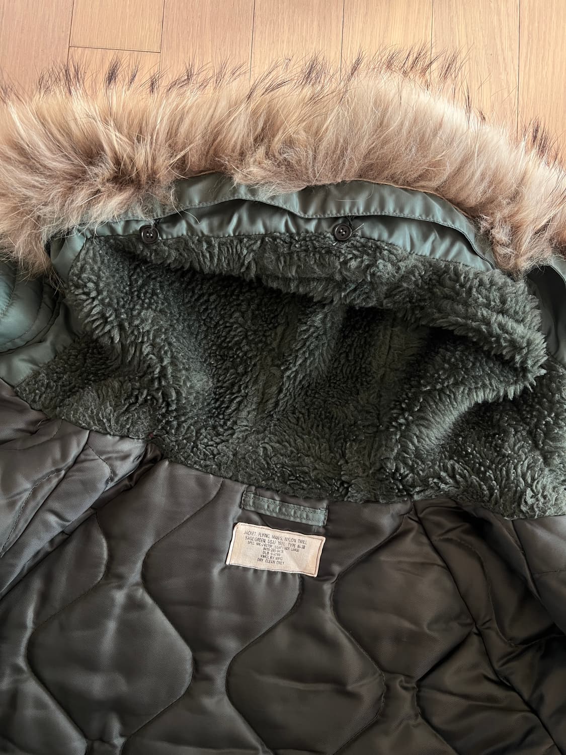 YMCL KY U.S. Type N-3B Flight Jacket - S 상품이미지3