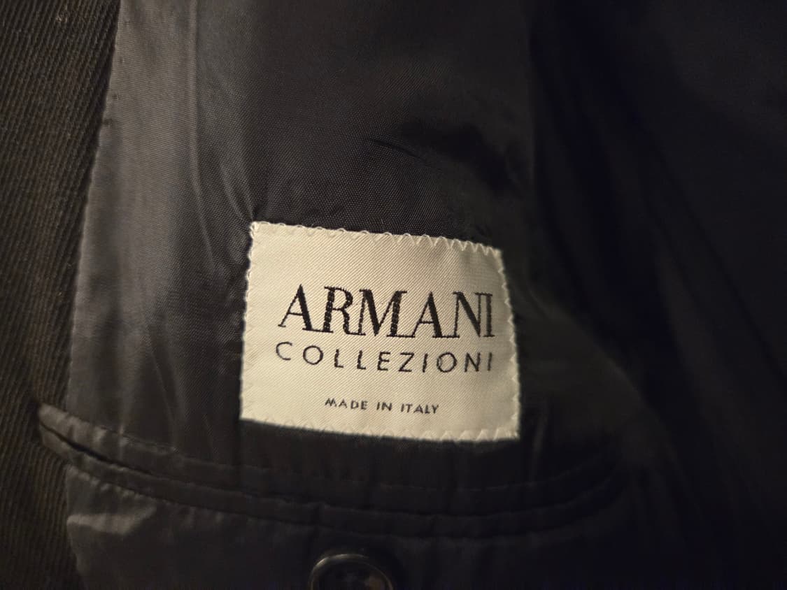 아르마니 꼴레지오니 블랙 테일러드자켓 상품이미지7