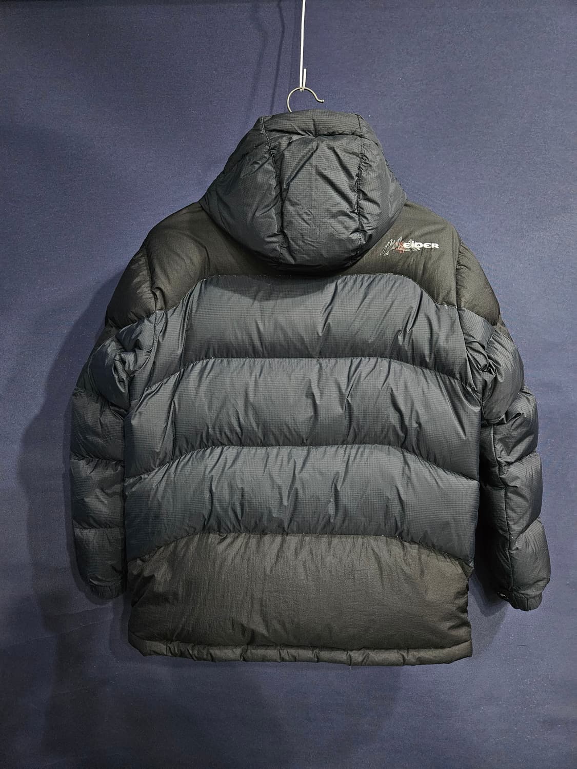 아이더 윈드스토퍼 다크네이비 남성 100 구스다운 패딩  상품이미지2