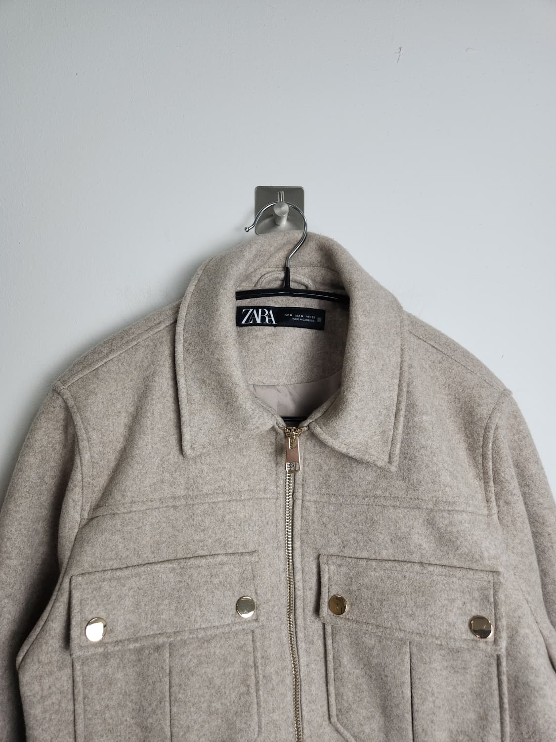 (ZARA)빅 포켓 자켓 상품이미지5