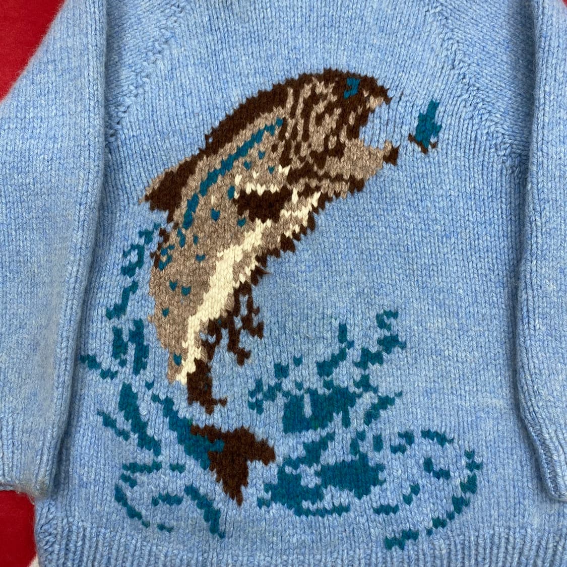 빈티지 헤비울 집업 실측 L  상품이미지5