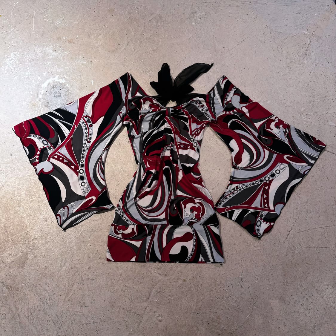 아게하 사이키델릭 원피스 상품이미지3