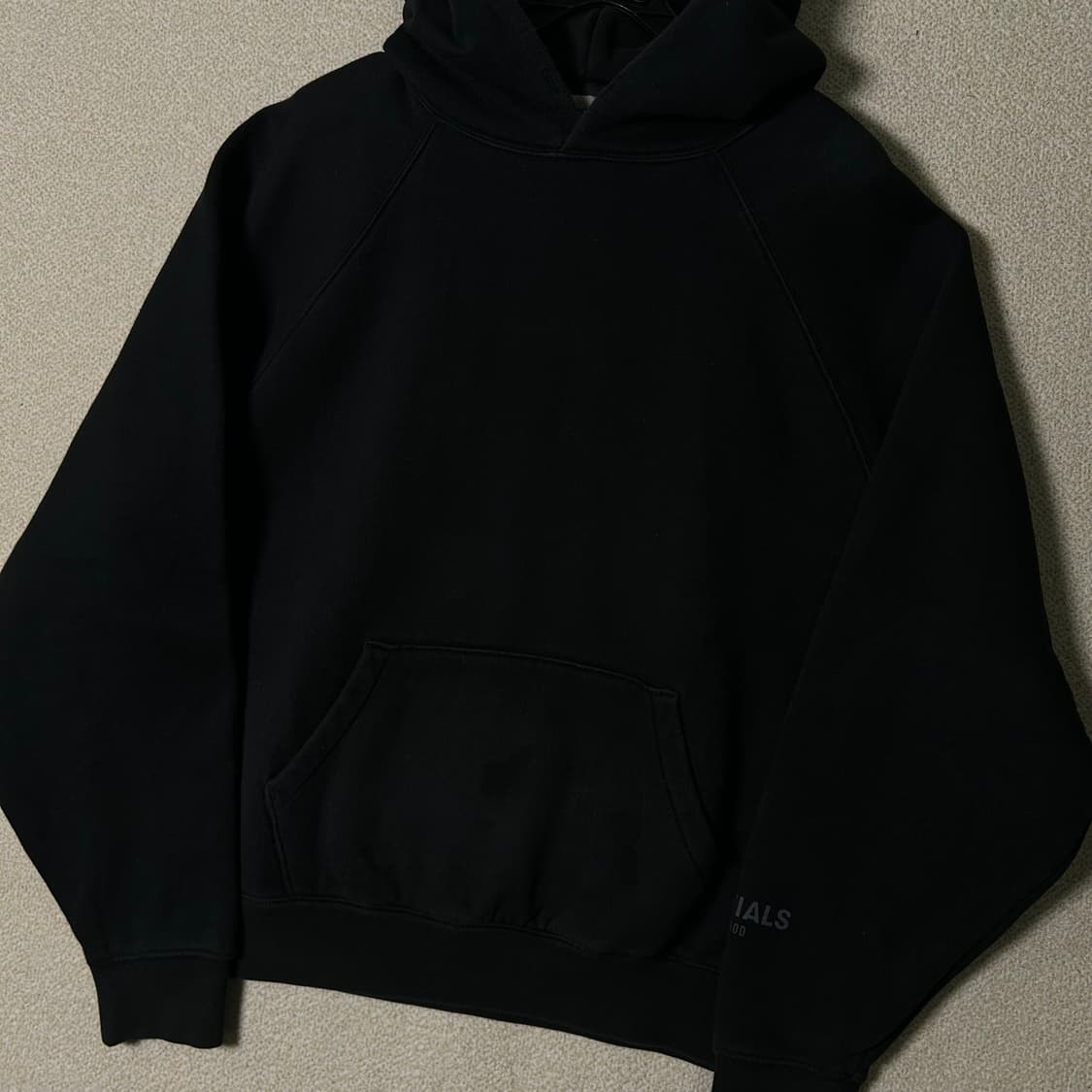 (S) 피어오브갓 에센셜 블랙 후드 상품이미지5