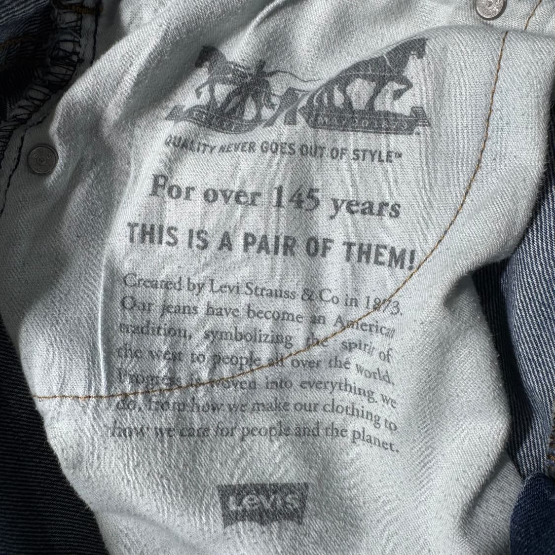 리바이스 517 데님 팬츠 ( 33/OLD-8266 ) 상품이미지5