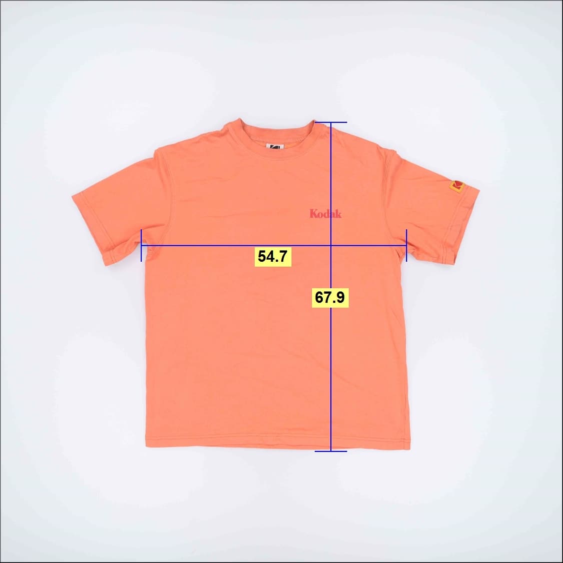 L 코닥 프린팅 반팔티 0409H1 상품이미지6