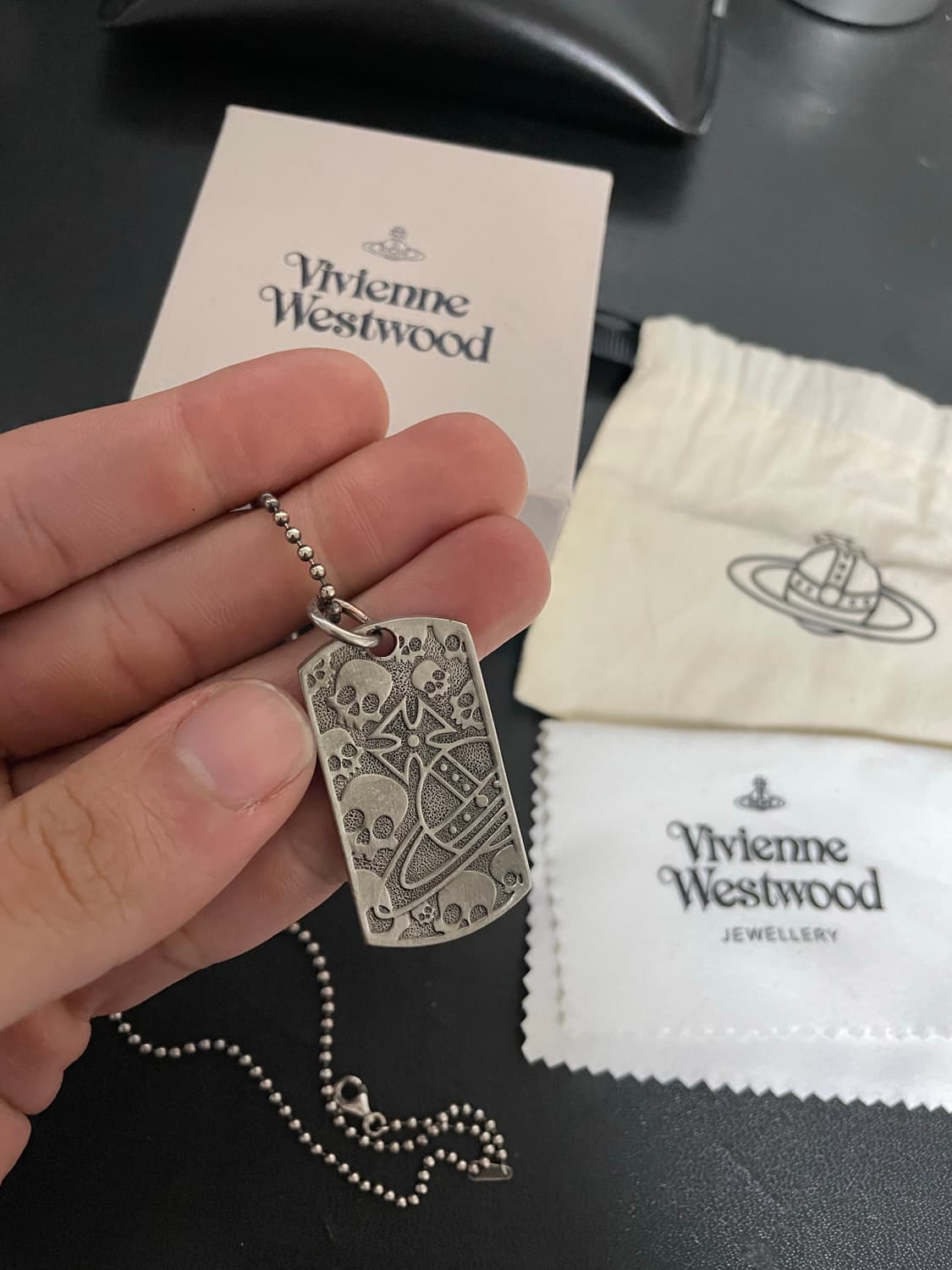 Vivienne westwood dog tag 상품이미지1