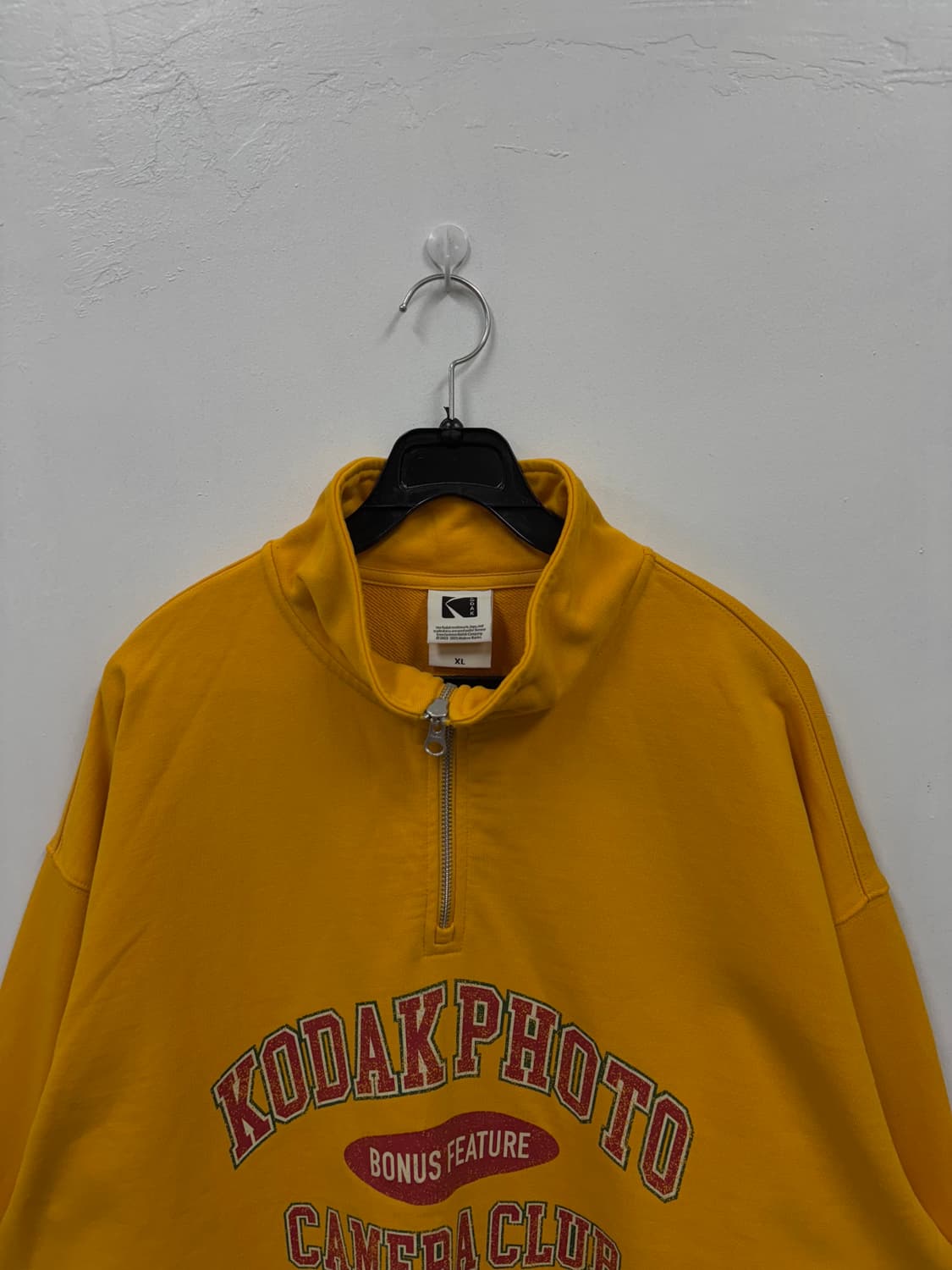 코닥 반집업 맨투맨 상품이미지2