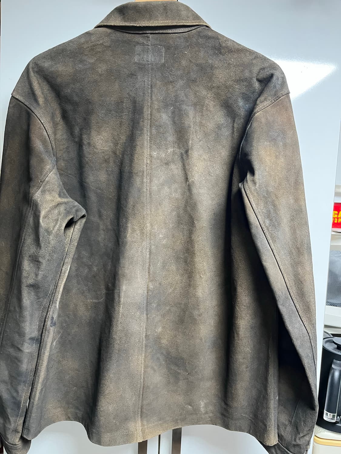 [새상품]rrl 러프아웃 스웨이드 재킷(빈티지 브라운, M사이즈) 상품이미지8