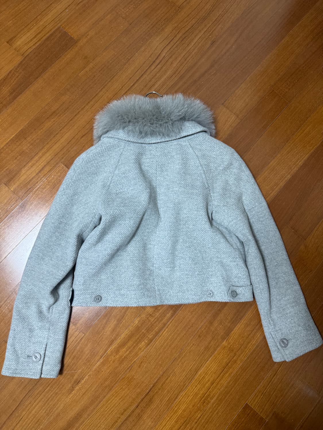 빈티지 크롭 하프코트 상품이미지2