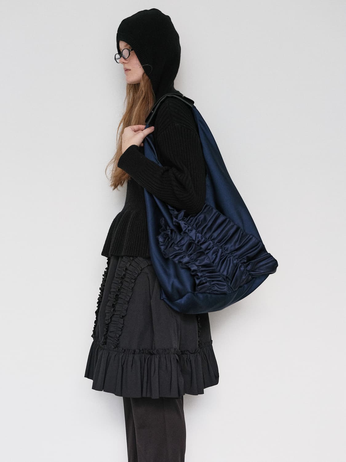 생긴스튜디오 오리가미 러플 백 숄더백 토트백 상품이미지1