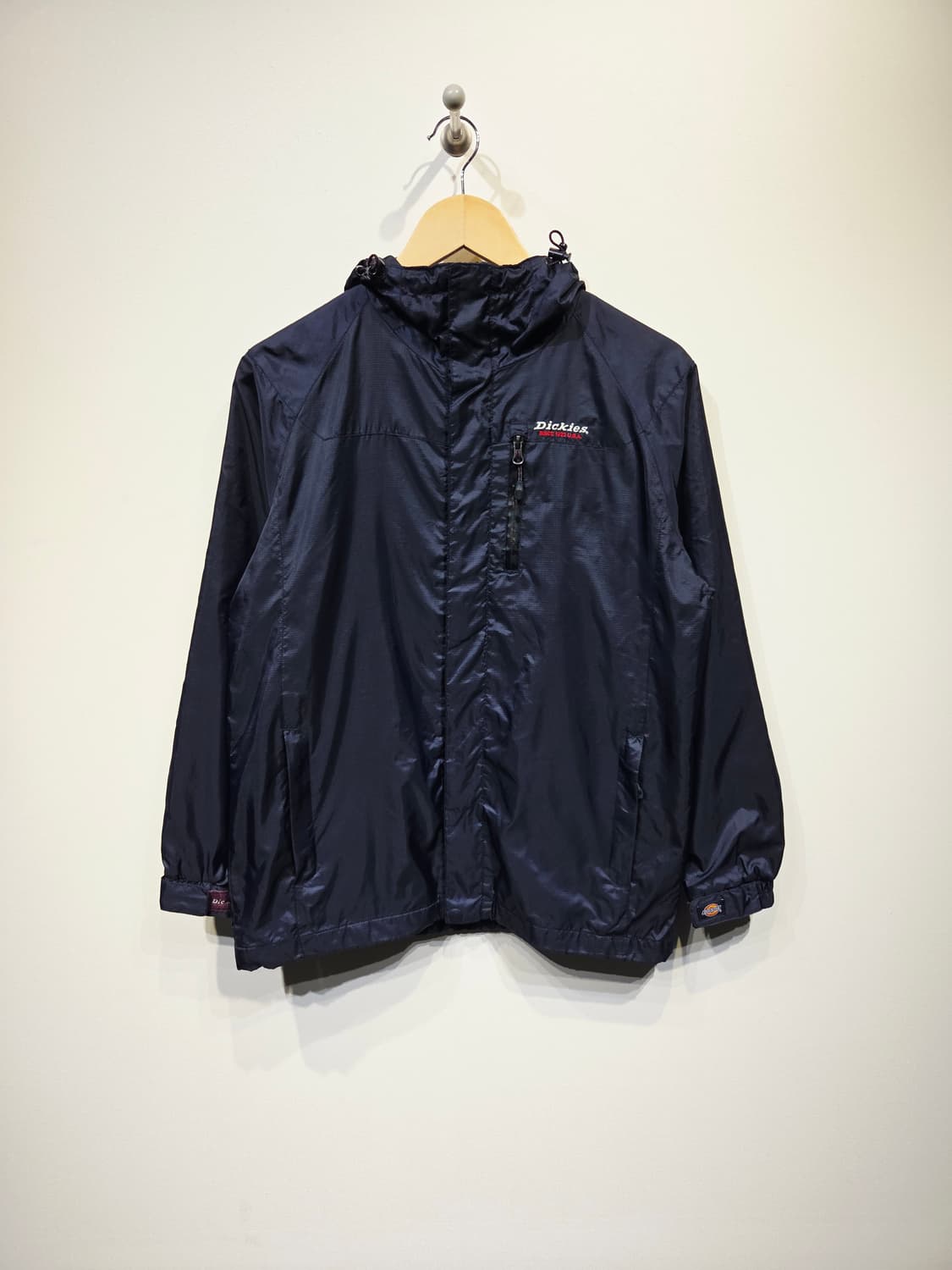 디키즈(Dickies) 네이비 나일론 바람막이 자켓 상품이미지2