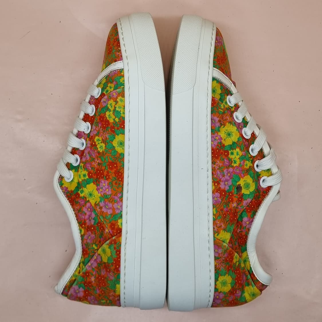 MSGM 플로랄 패턴 여성스니커즈 37 240 상품이미지5