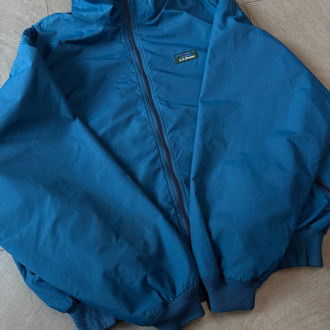 90s L.L.bean 90년대 엘엘빈 쓰리 시즌 블루 웜업 자켓 상품이미지7