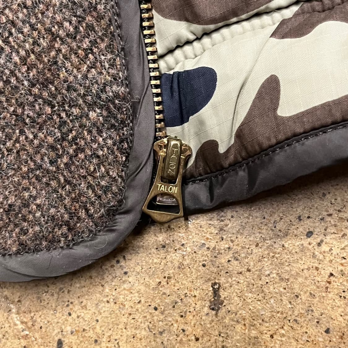 [정품/M] 데님 앤 서플라이 랄프 로렌 트위드 베스트 b10 상품이미지4