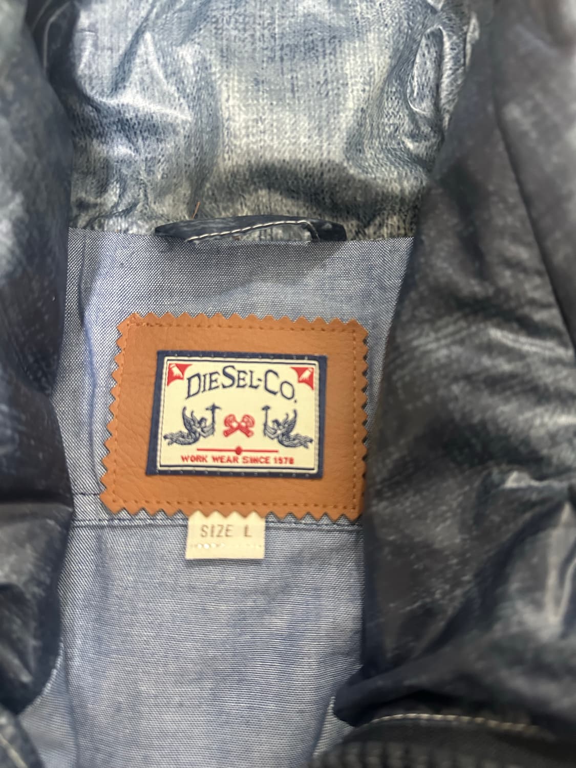 디젤 돌청 패딩자켓 레어템 L 최종가 상품이미지5