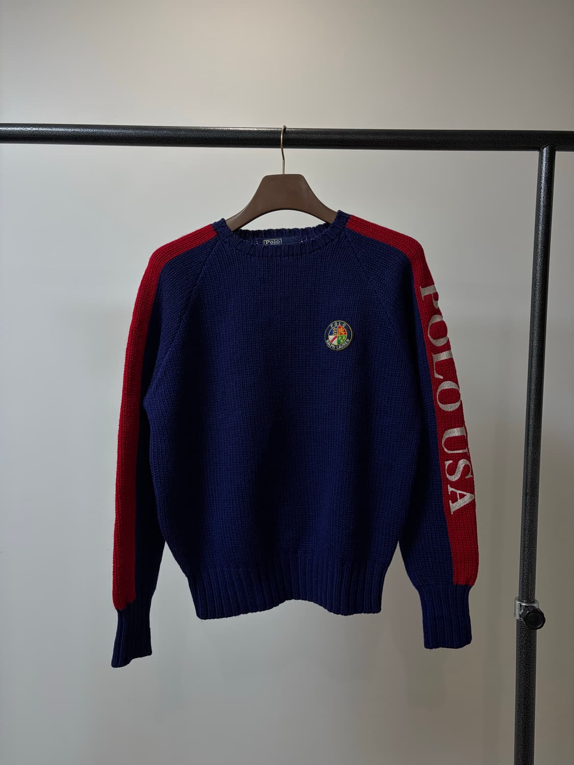 80s 폴로 랄프로렌 에스에이치 울 니트  상품이미지1